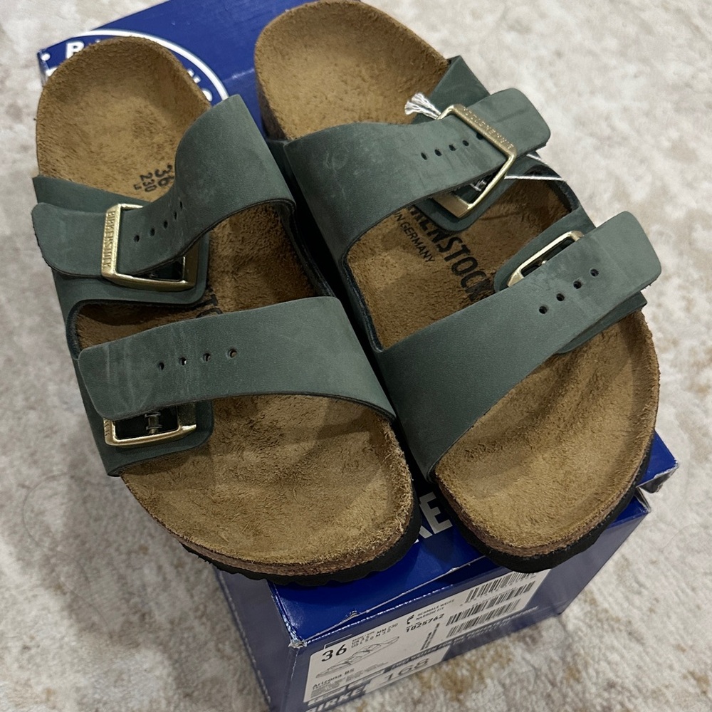 Birkenstock Arizona Sandals Thyme SZ 36